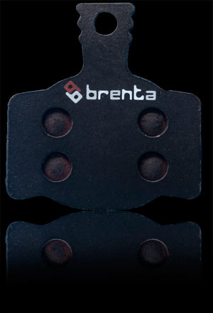 Inmejorable rendimiento y confort para las pastillas de freno organicas Brenta SERIE 1..